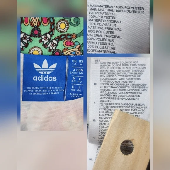 Adidas Originals x Farm Rio Jardim Agharta Firebird Track Jacket Size Medium - Picture 5 of 16